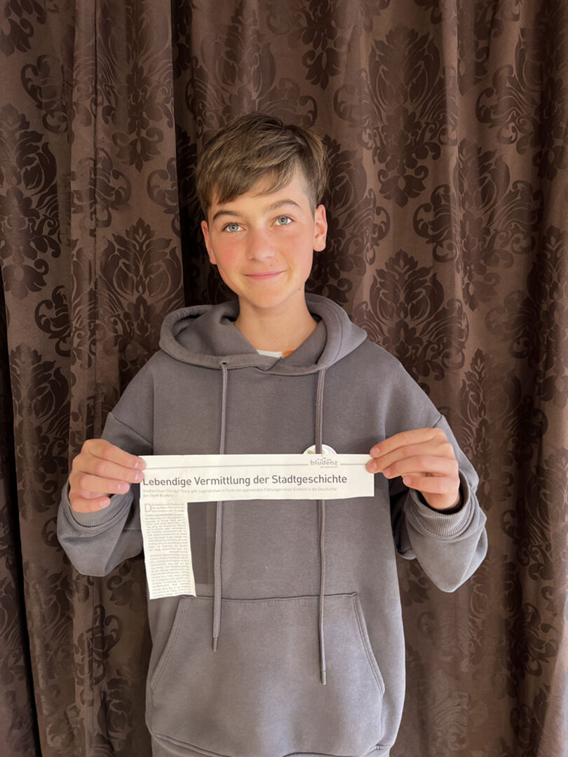 Luca zaubert bereits seit zwei Jahren.