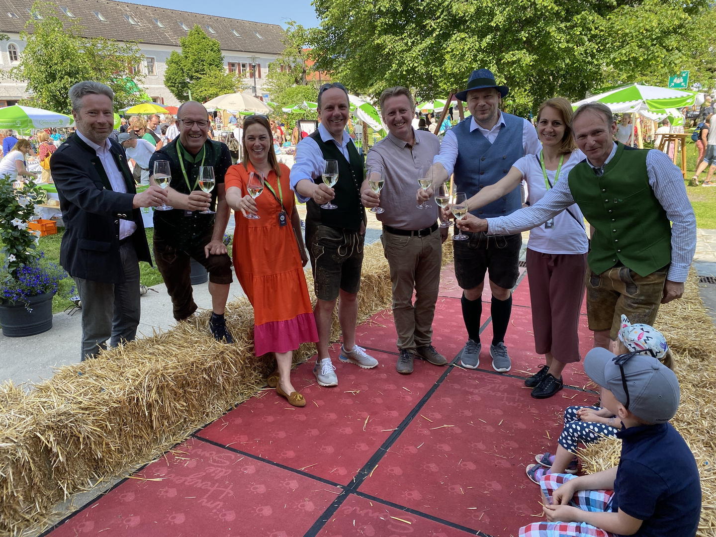 Besucher am Gartenfest in Gleisdorf