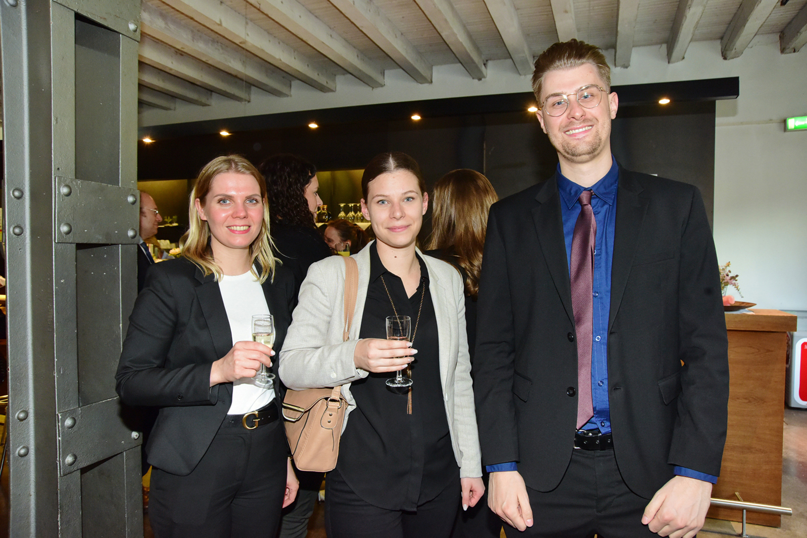 Estelle Rossi, Anja Dür und Florian Winder (RIR) (v. li.)