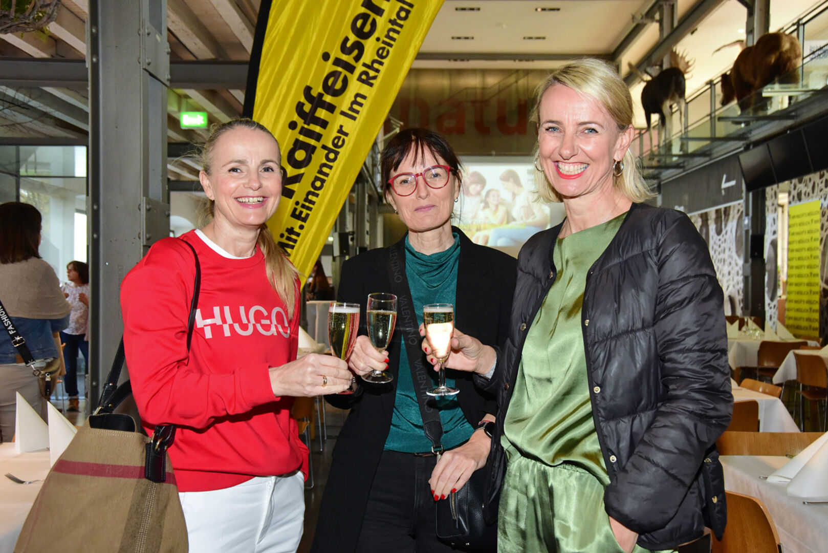 Elisabeth Huber, Monika  Leissing, Martina Mader (v. li.)