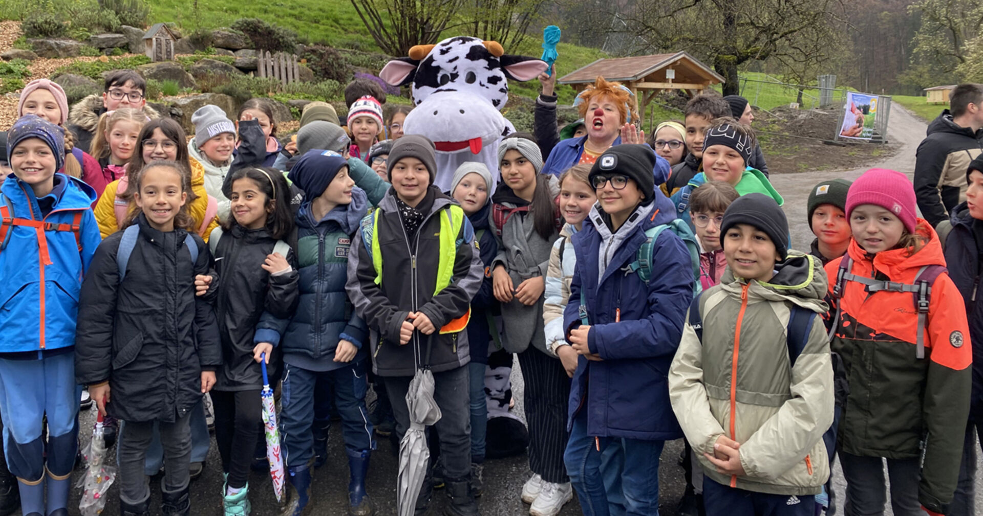 Der neue Lehrpfad: Ausflugsziel der Götzner Volksschüler und des Waldkindergarten.