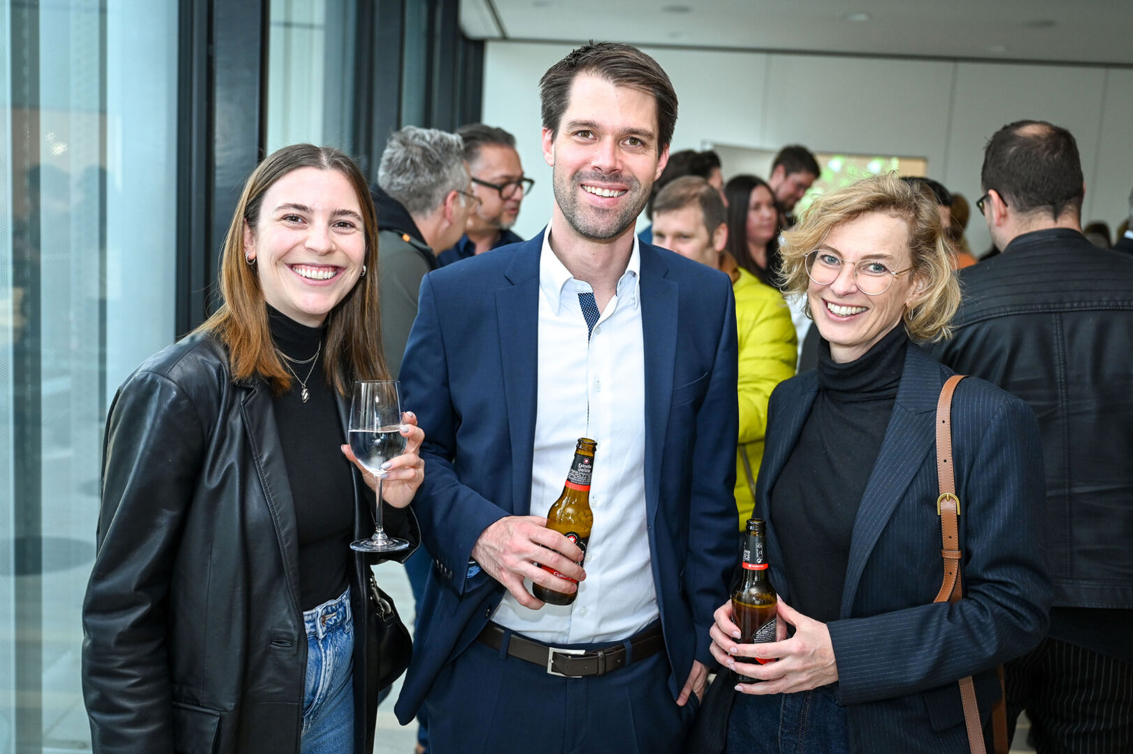 Valentina Marchetti, Elfi Raith (Stadtmarketing), GF Hannes Wölfl (Rudi Lins)