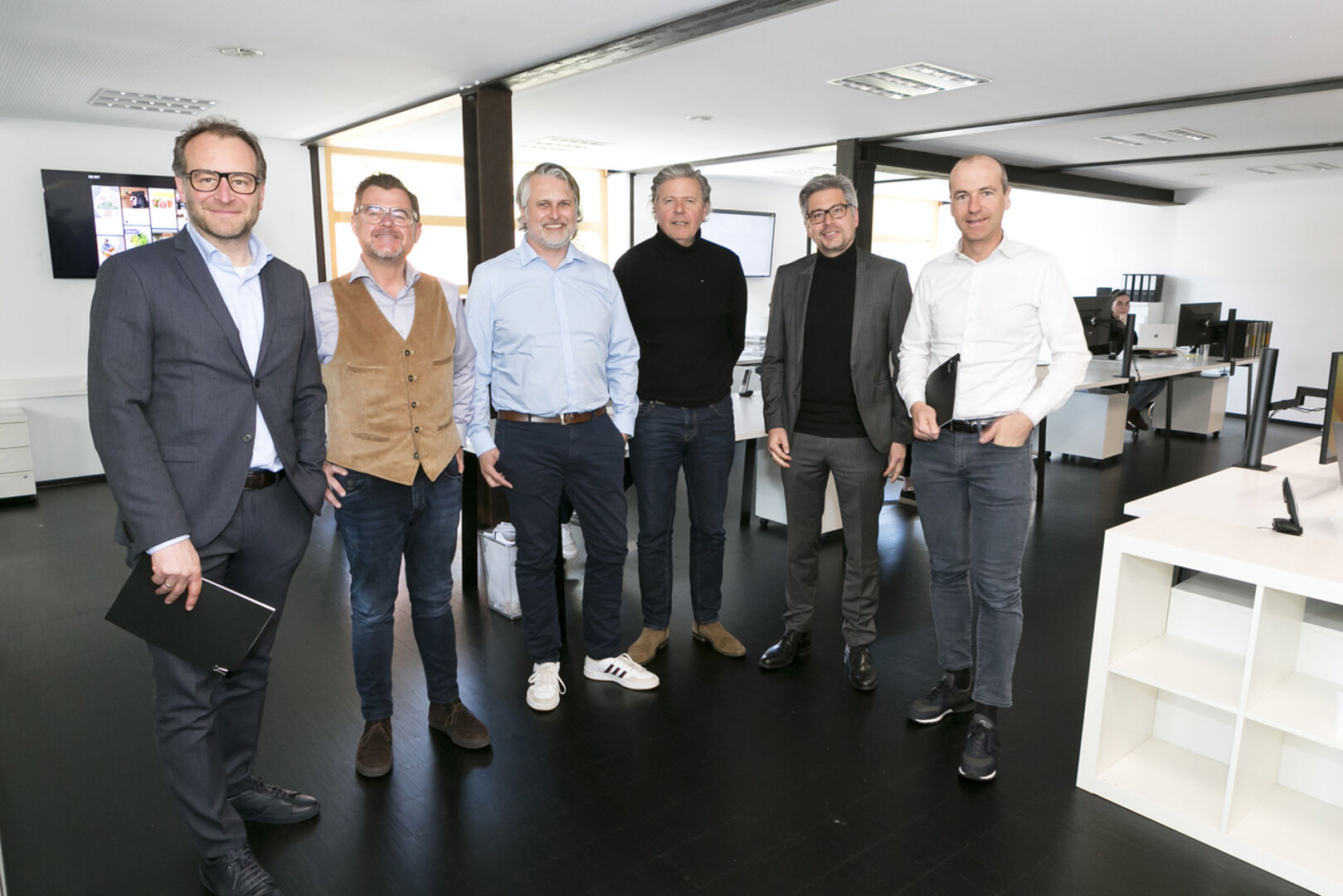 Alexander Juen, Thomas Wiesenegger, Thomas Maldoner, Christian Minichshofer (Inscript), Hanno Lecher und Thomas Winsauer