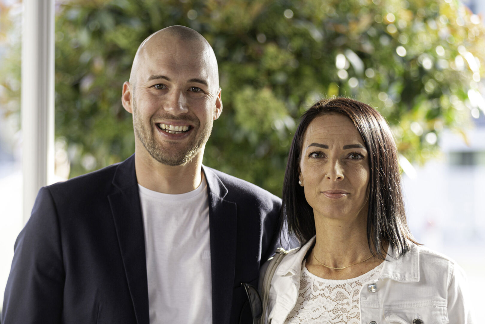 Thomas Kathan (Stv. Berufschuldirektor Feldkirch) mit Jasmine