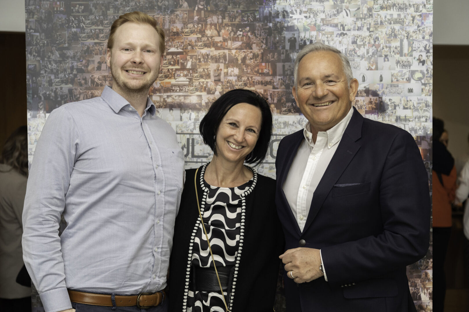 Stefan Igerz (Obrist) Sabine und Renato Schneider (Obrist) (v. li.)