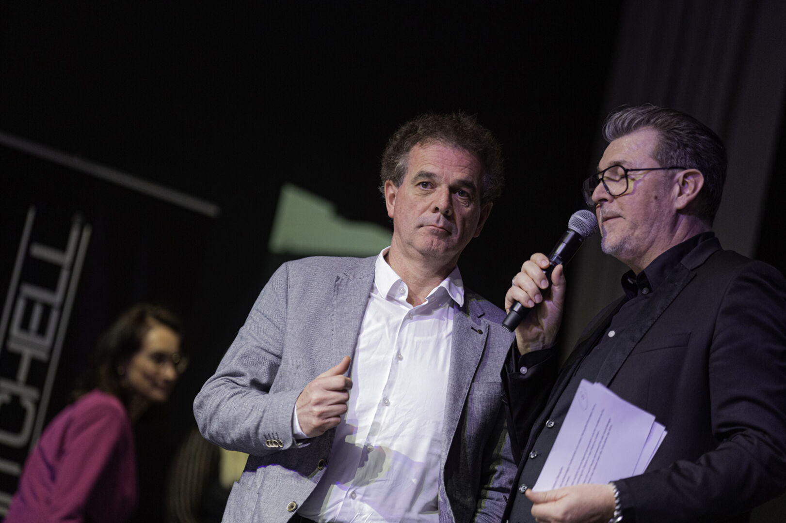 WKV Dir. Christoph Jenny und IM Friseure Günther Plaickner