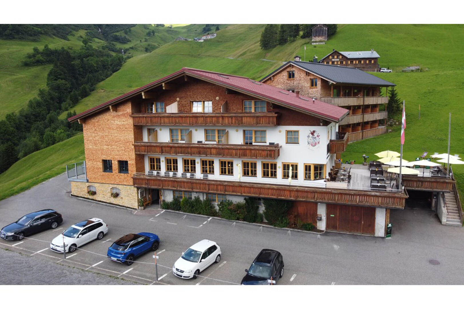 Natur.Genuss.Hotel Sonnasita in Faschina auf dem 1. Platz in Vorarlberg.