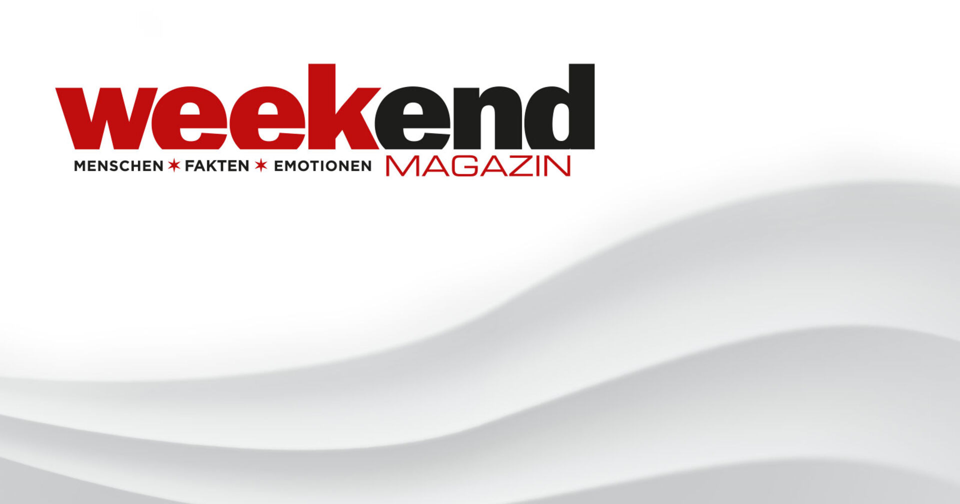 Das Logo des Weekend Verlags | Credit: Weekend Magazin GmbH