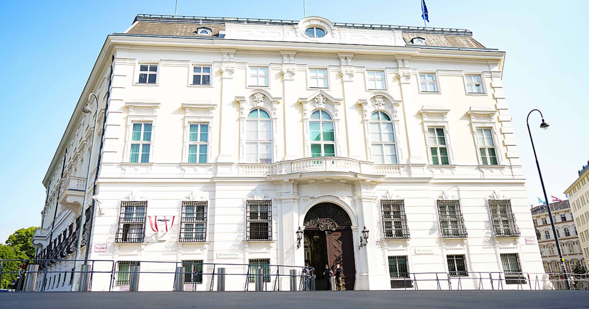 Das Bundeskanzleramt in Wien