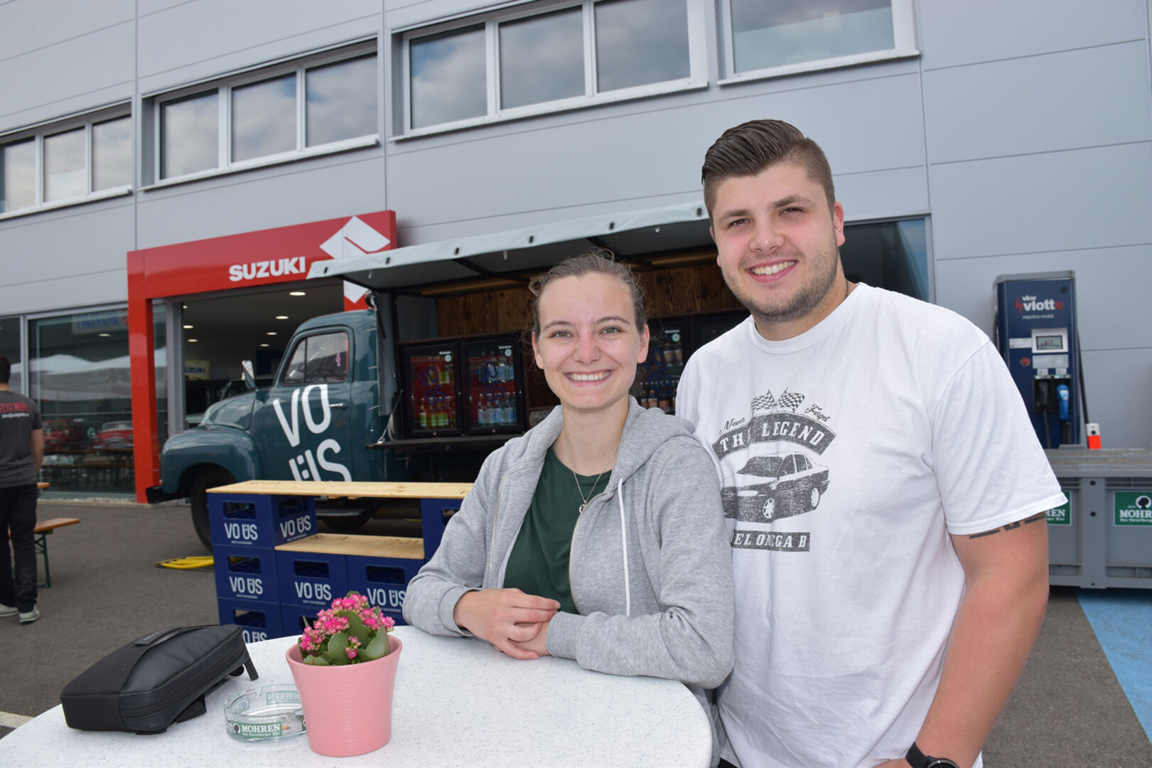 Hanna Krassnitzer und Patrick Zöhrer (Gerster Koblach) ist mit Opel Vectra A Bj. 1994 gekommen