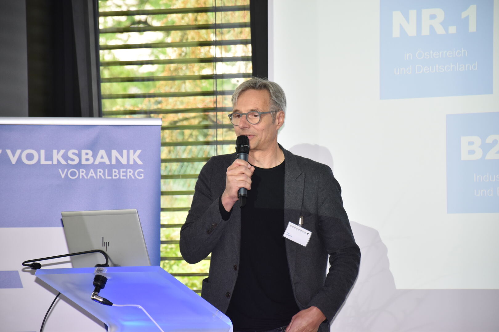 Gerald Fitz (Vorstandsvorsitzender der Haberkorn GmbH und Landeskoordinator von respACT in Vorarlberg