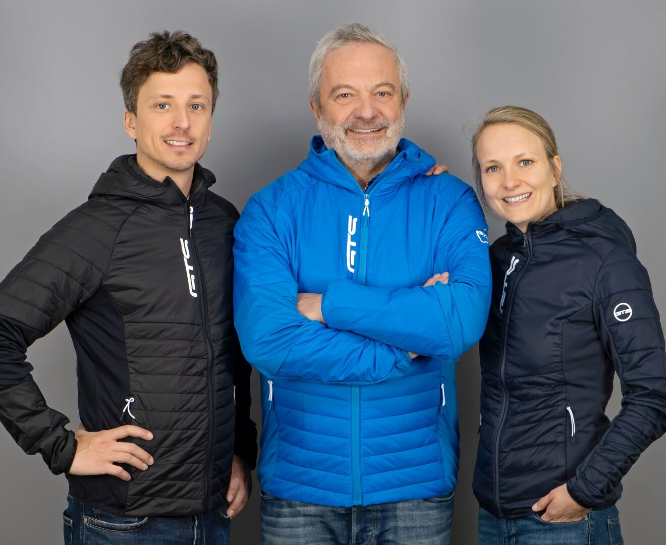 Peter Gerhofer mit Sohn Peter und Tochter Judith Sallrigler