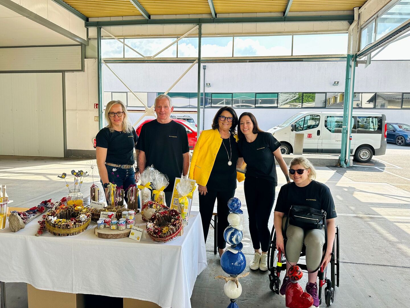 Hilfswerk-Eröffnung mit Elisabeth Scheucher-Pichler