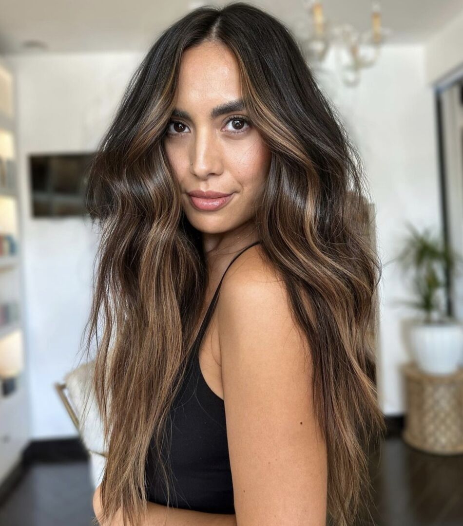 Porträt schöne junge Frau