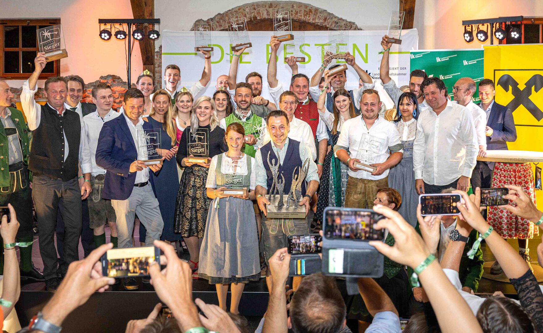 Die strahlenden Landessieger