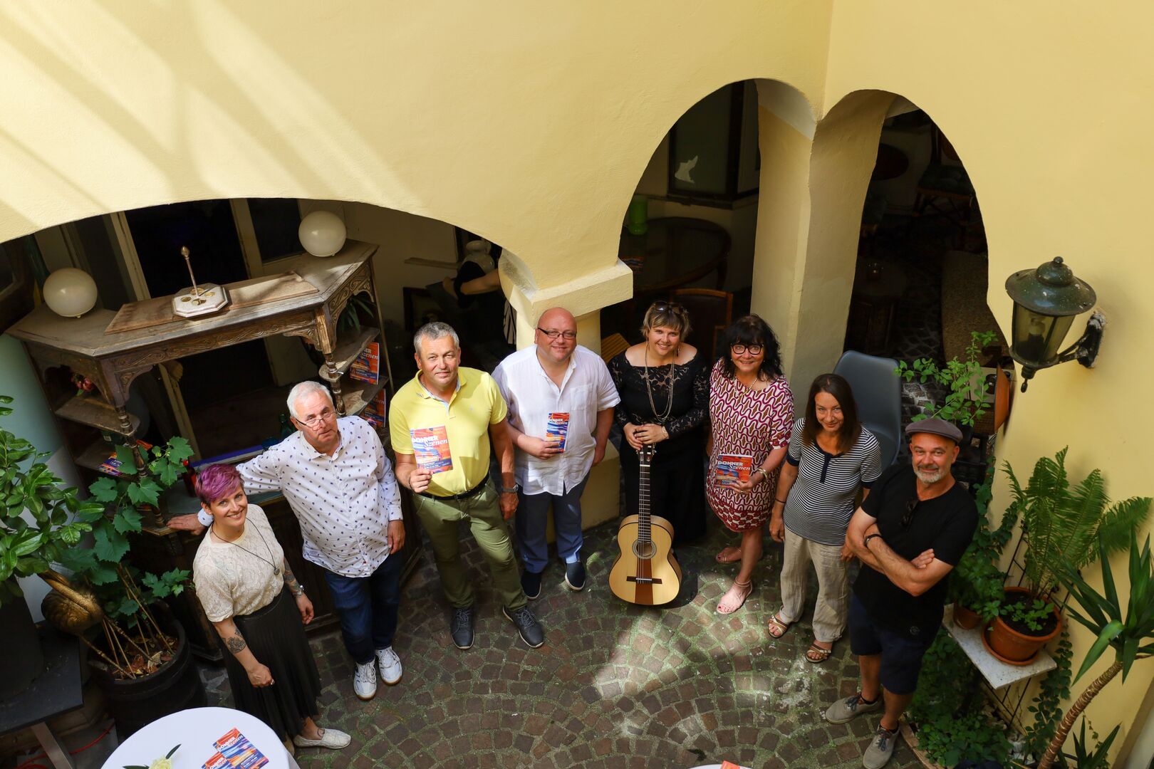 Vertreter von Stadt und Kultur