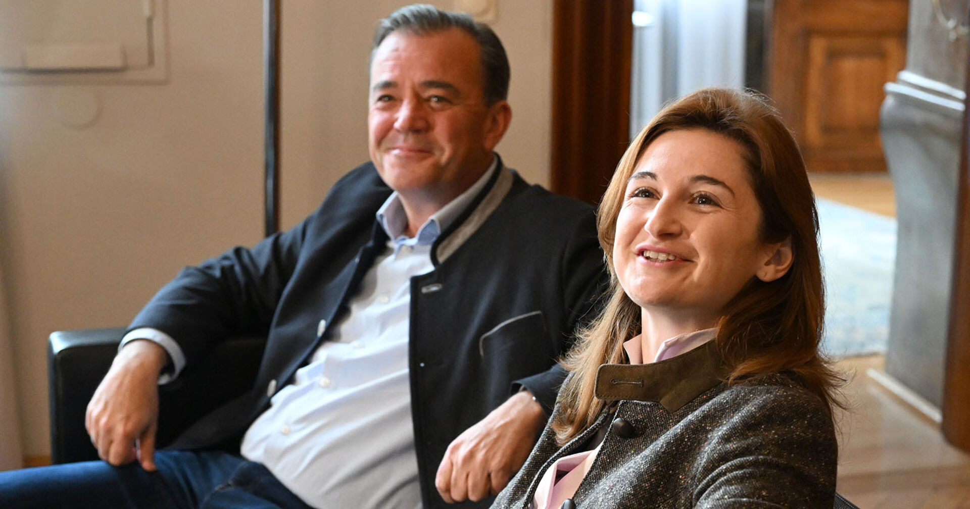 Christian Pewny und Marlene Svazek