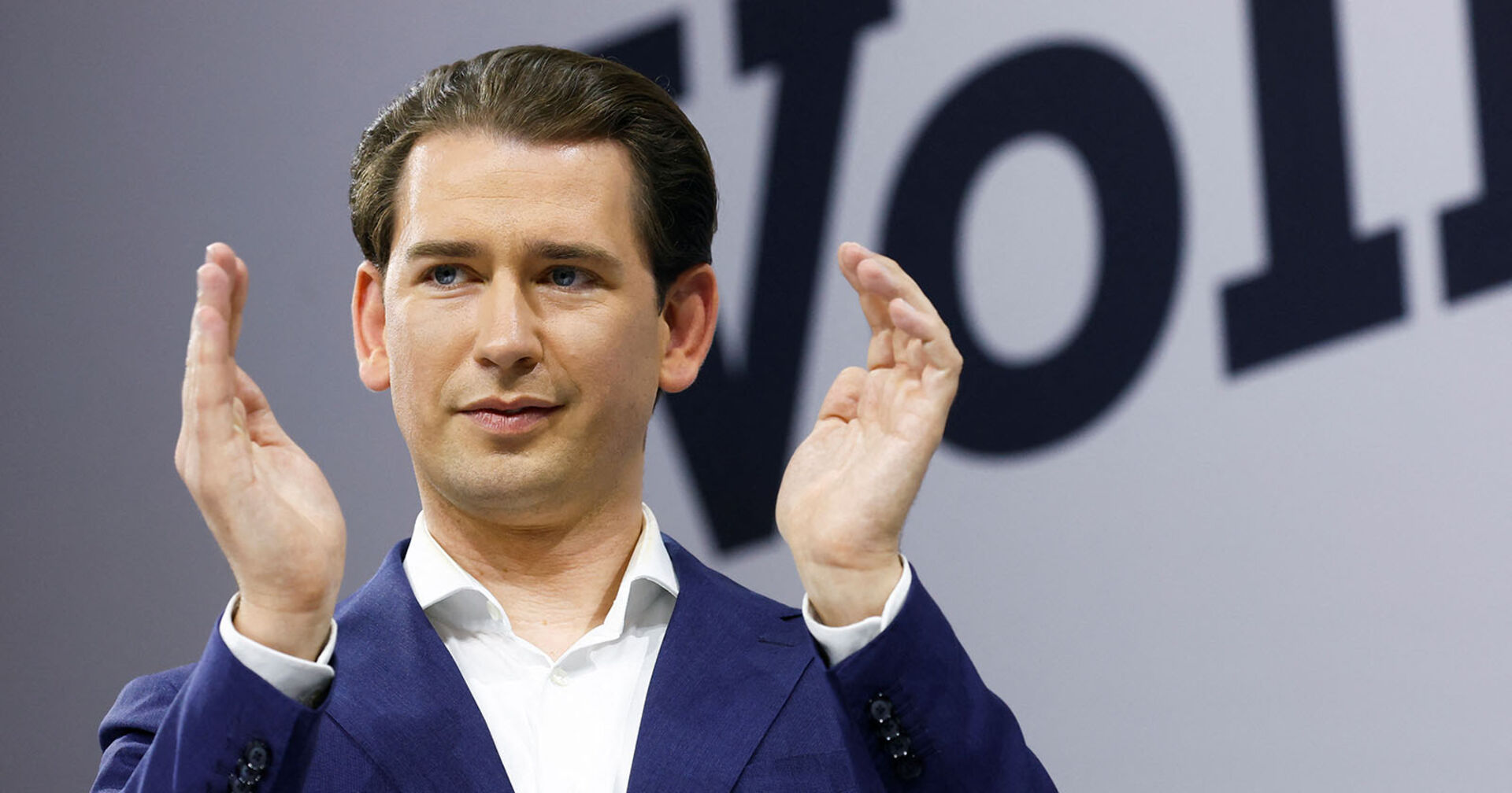 Ex-Bundeskanzler Sebastian Kurz im Rahmen des ÖVP-Parteitages in Graz
