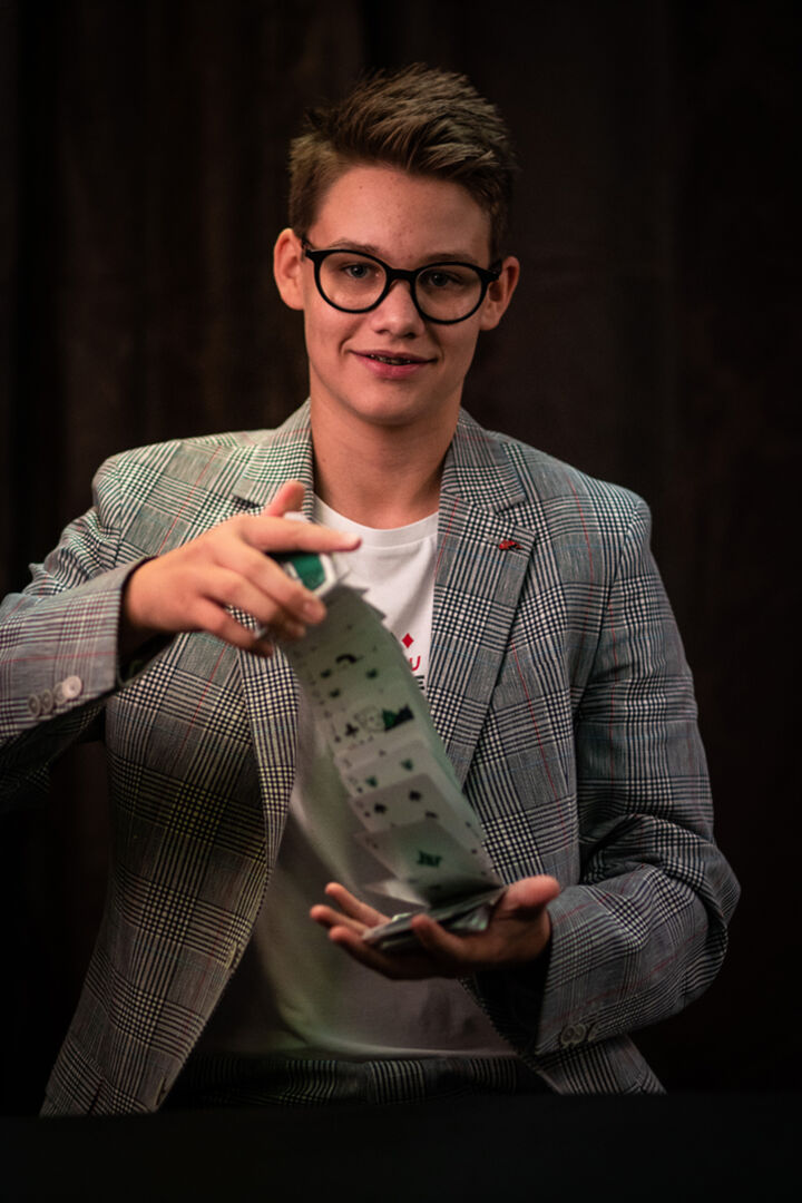 Auf dem Weg vom Nachwuchskünstler zum echten Profi: Simon Märk aus Hohenems.