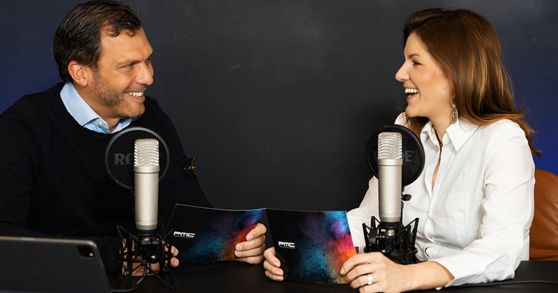 Andreas Martin spricht mit Miriam Steurer | Credit: WET