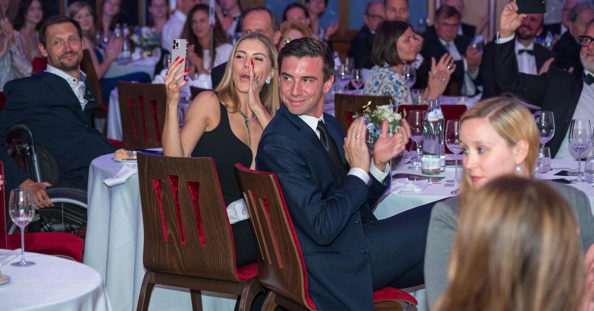 Victoria Swarovski und Mark Mateschitz bei der Wien-Gala.