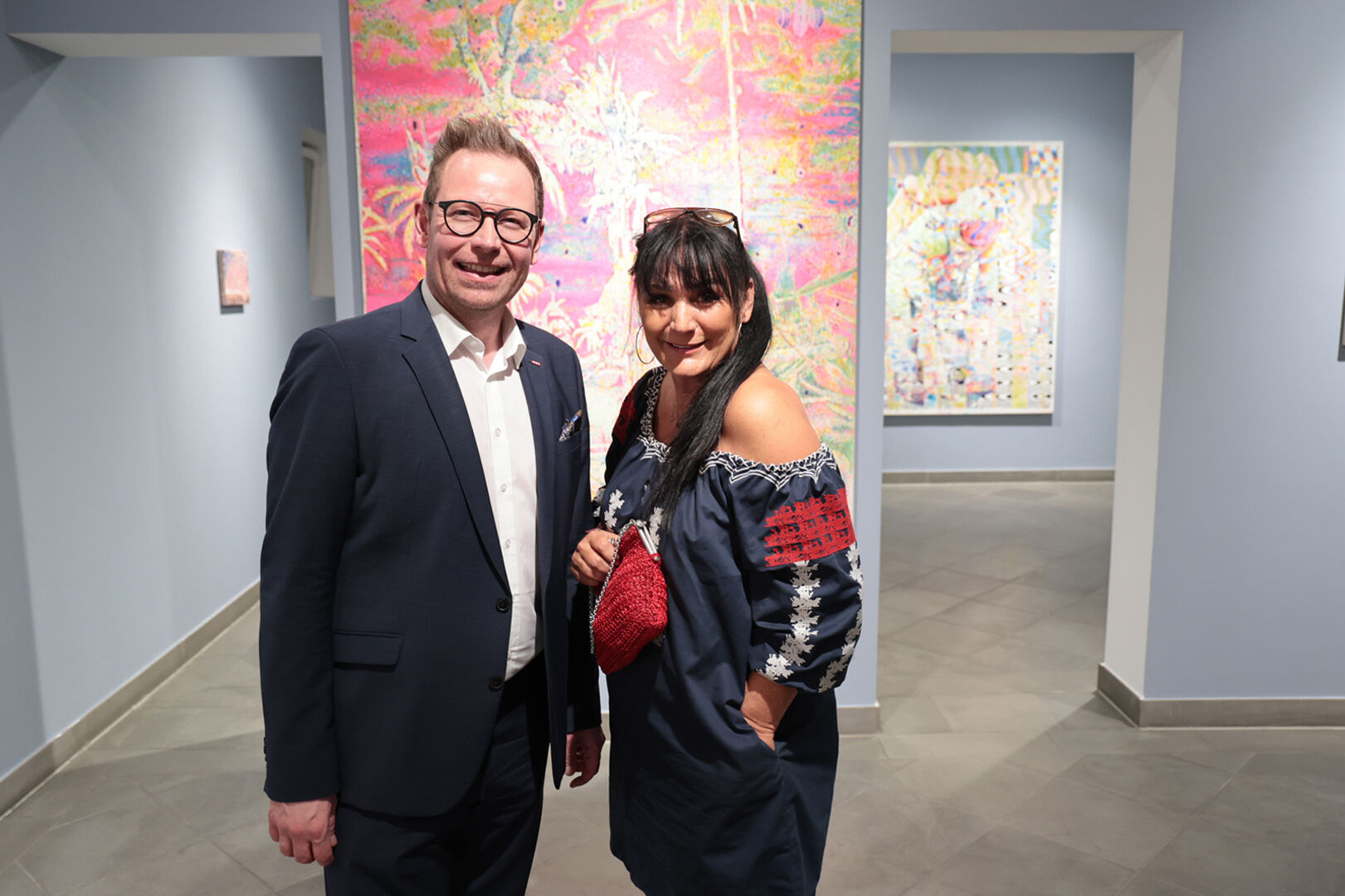 ORF-Landesdirektor Markus Klement und Karin Stecher.