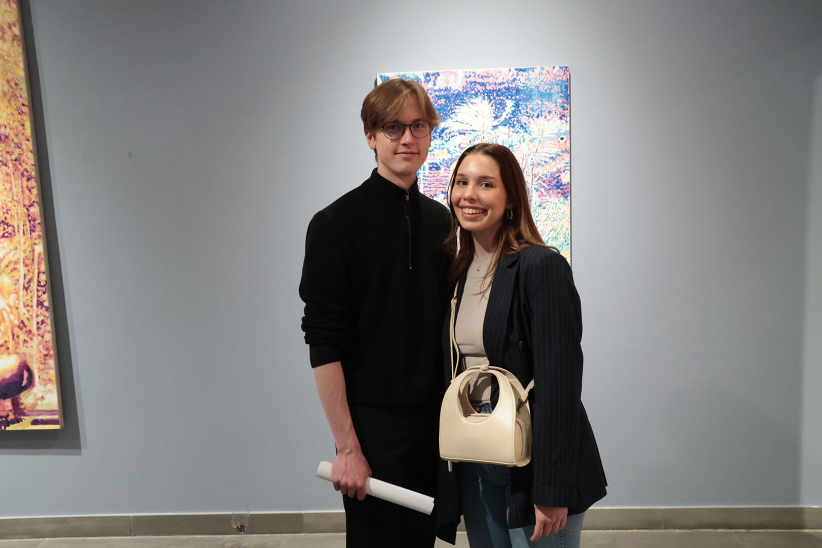 Eneas Weiss und Teodora Savic.