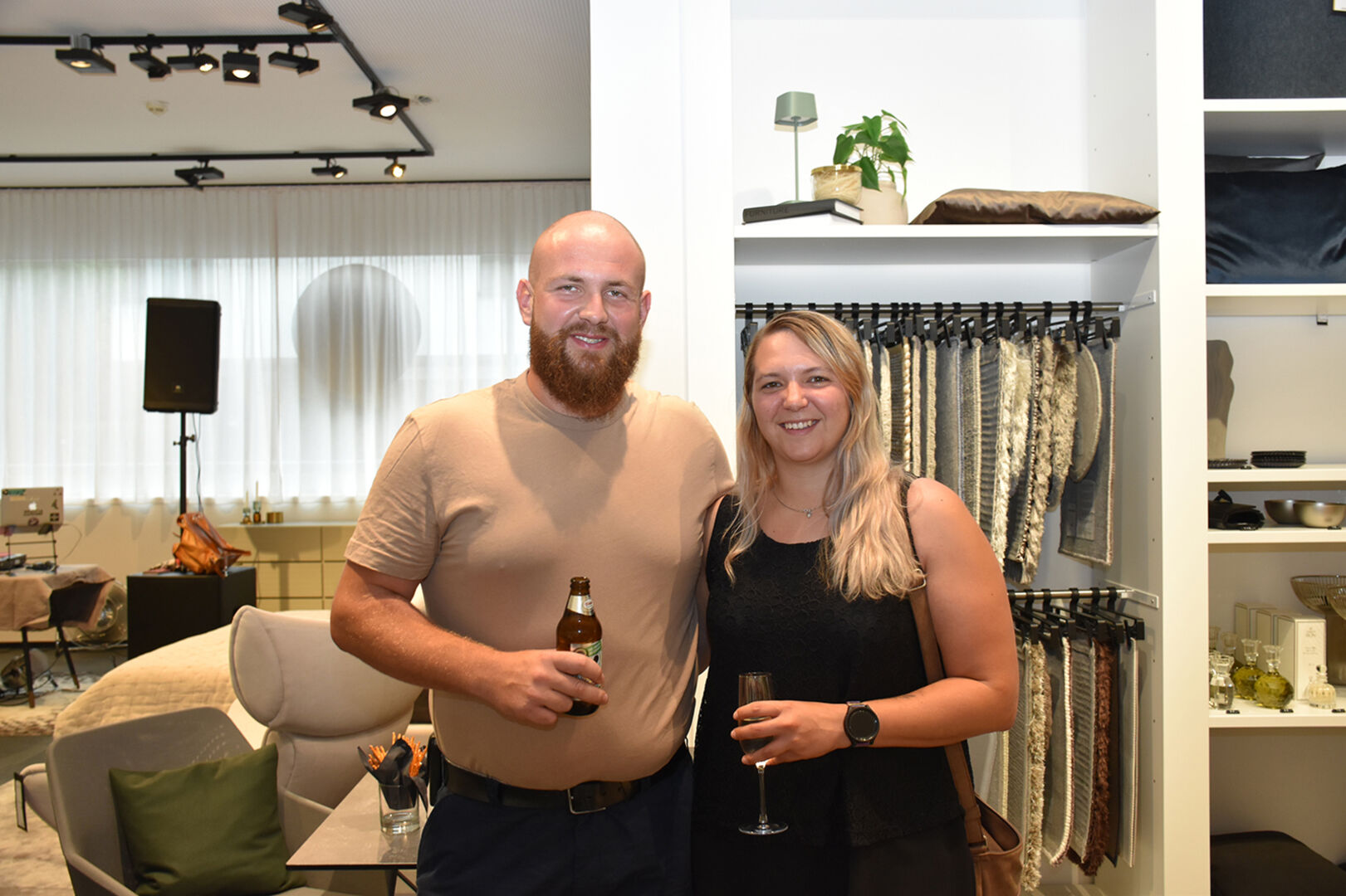 Elias Bildstein (EB Montagen) und Melanie Bartenbach (Bartenbach Bürs)