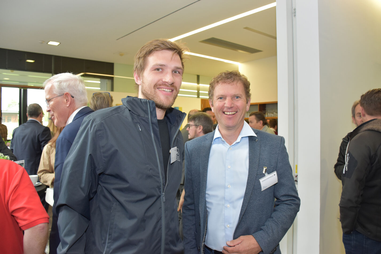 Projektentwickler Matthias Brändle und Geschäftsführer Joe Welte (INSIDE96, Rankweil)