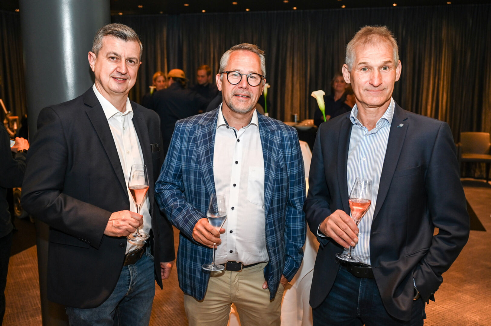 Jasko Grahovic (Betriebsleitung), Henning Lammert (Verkaufsleiter)  und Franz Messner (Marktleiter) (alle METRO Dornbirn) (v. li.)