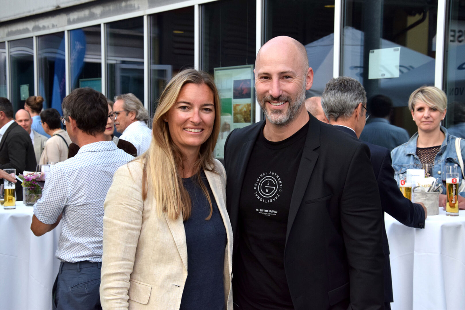 Simone Eichler und Anwalt Clemens Pichler