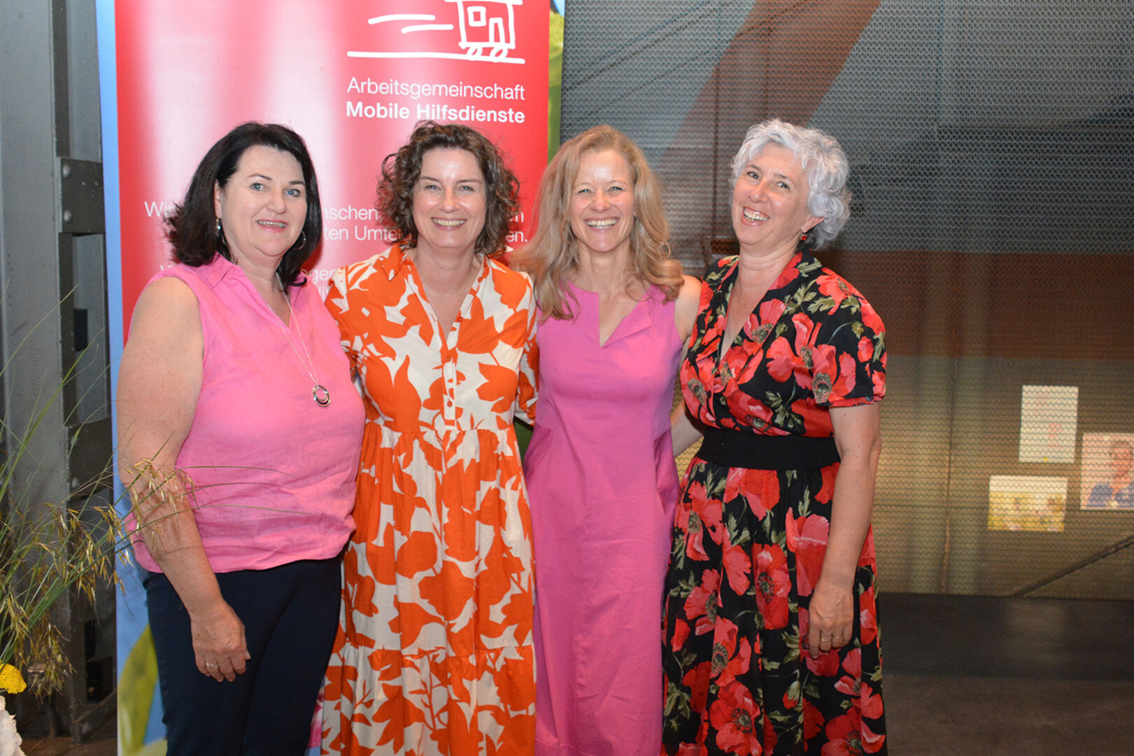 Das ARGE-Team: Gabi Kühne, GF Simone Bemetz-Kochhafen, Karoline Ebner und Maria Fitz-Florian (v. li.)