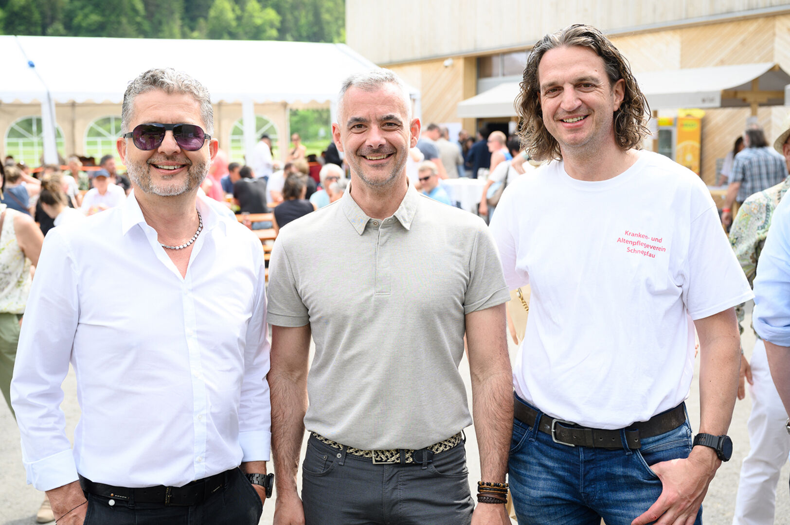 Horst Baurenhas (MM-Holz), Markus Tirler (Tirler Stapler), Philipp Übelher (Allianz Agentur Übelher)