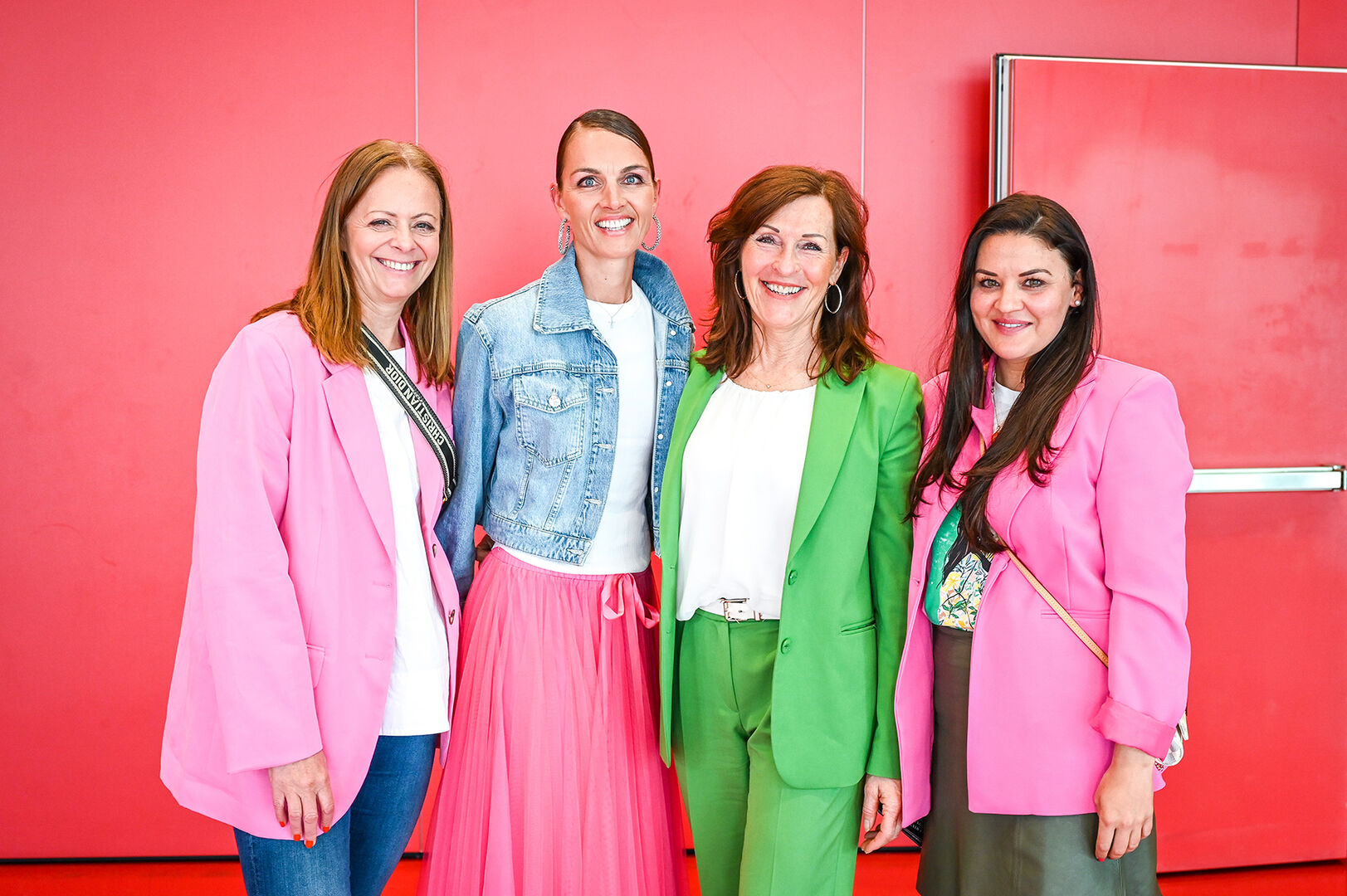 Christine Rein, Claudia Boss, Veronika Hehle (FaktorFIT) und Verena Eugster (alle anderen w3 create GmbH) (v. i.)