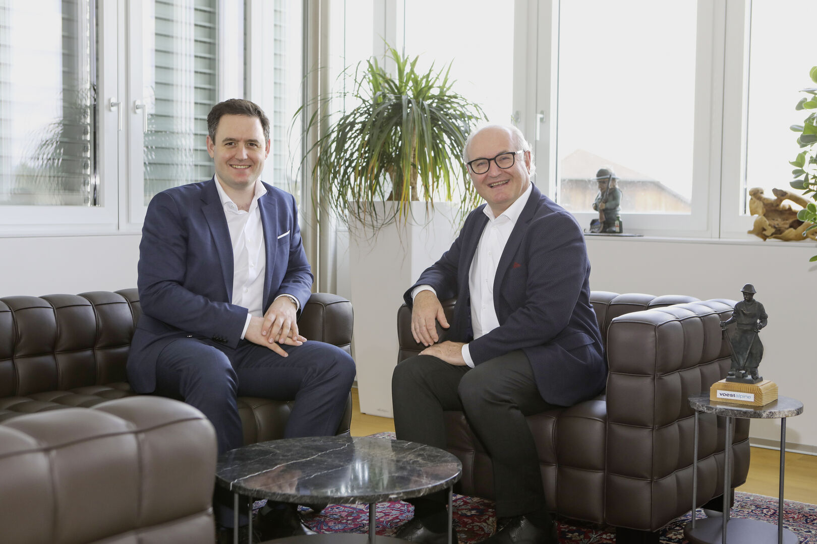 Maximilian und Josef Priglinger, Geschäftsführer Biohort.