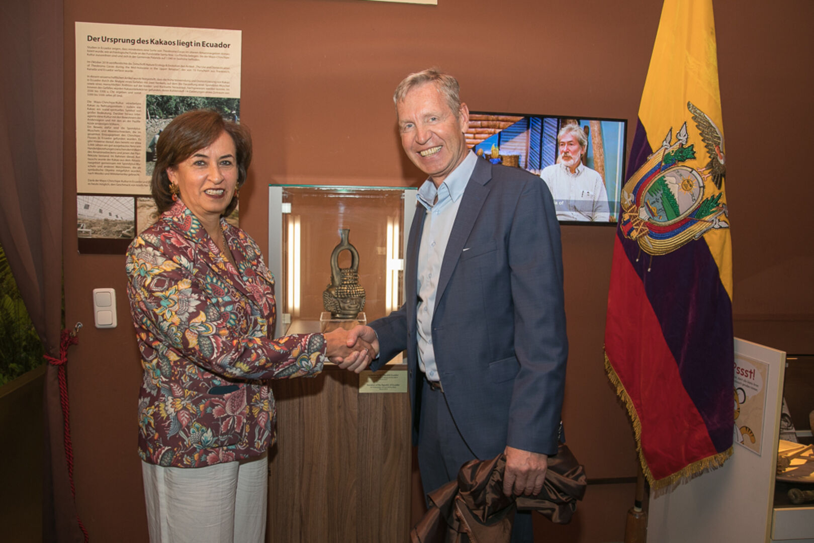 Mireya Munoz Mera und Andreas Heindl