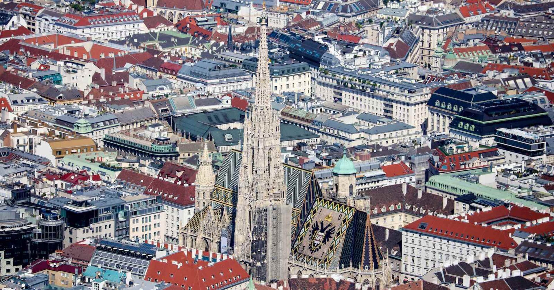 Blick auf die Wiener Innenstadt mit dem Stephansdom | Credit: Stadt Wien/Christian Fürthner | Stand: 2019