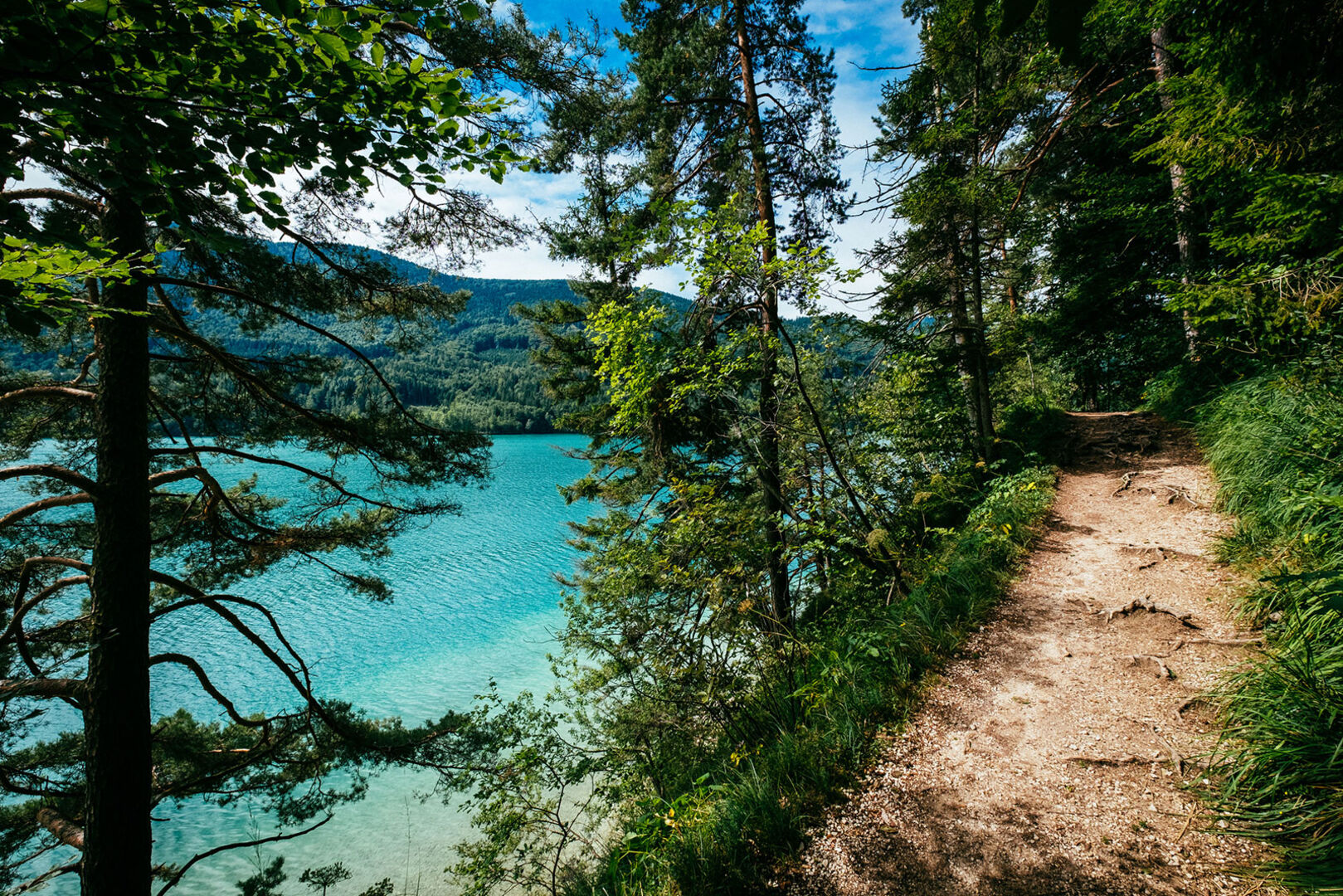 Der Fuschlsee an einem sonnigen Sommertag | Credit: iStock.com/David Strohmer