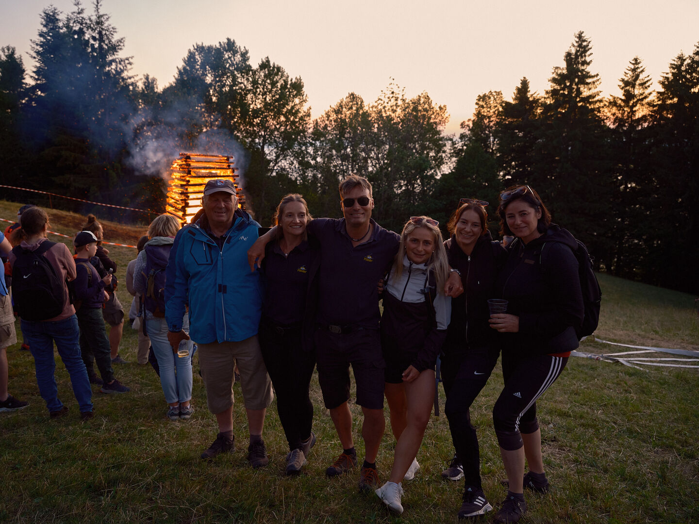 Herbert Jenny, Corinna Seiter, Berthold Martan, Stephanie Schaffgotsch, Selma Natter, Barbara Moser-Natter