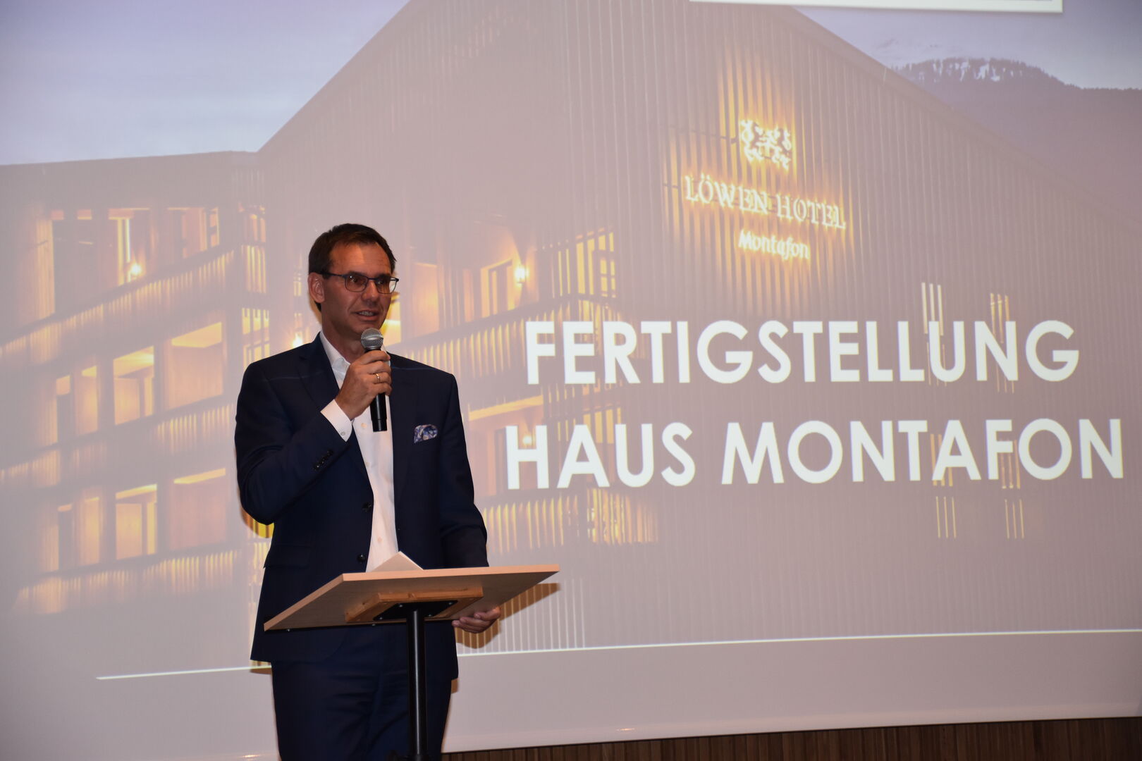 Markus Wallner (Landeshauptmann Vorarlberg): Dankte der Liebherr Gruppe für ihr gewaltiges Investment in den Tourismus.