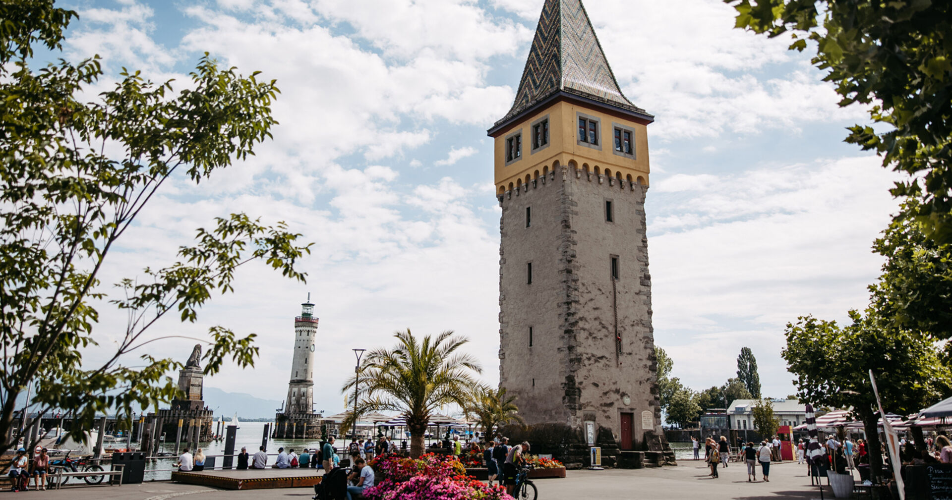 Der Mangturm an der Seehafenpromenade.