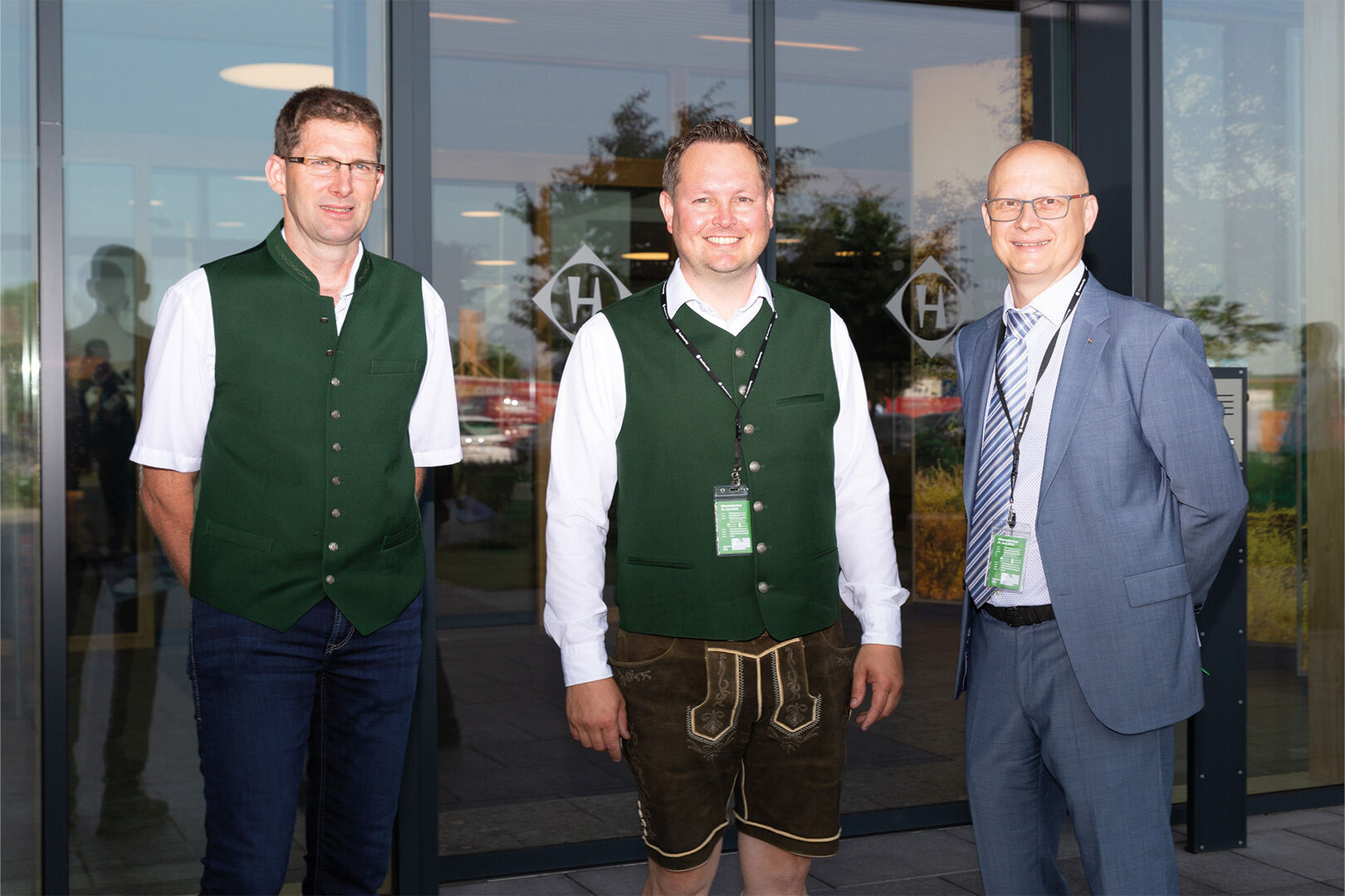 Obmann-Stellvertreter MR Braunau Manfred Schachner, operativer Geschäftsleiter Christian Reiter, strategischer Geschäftsführer Franz Moser.