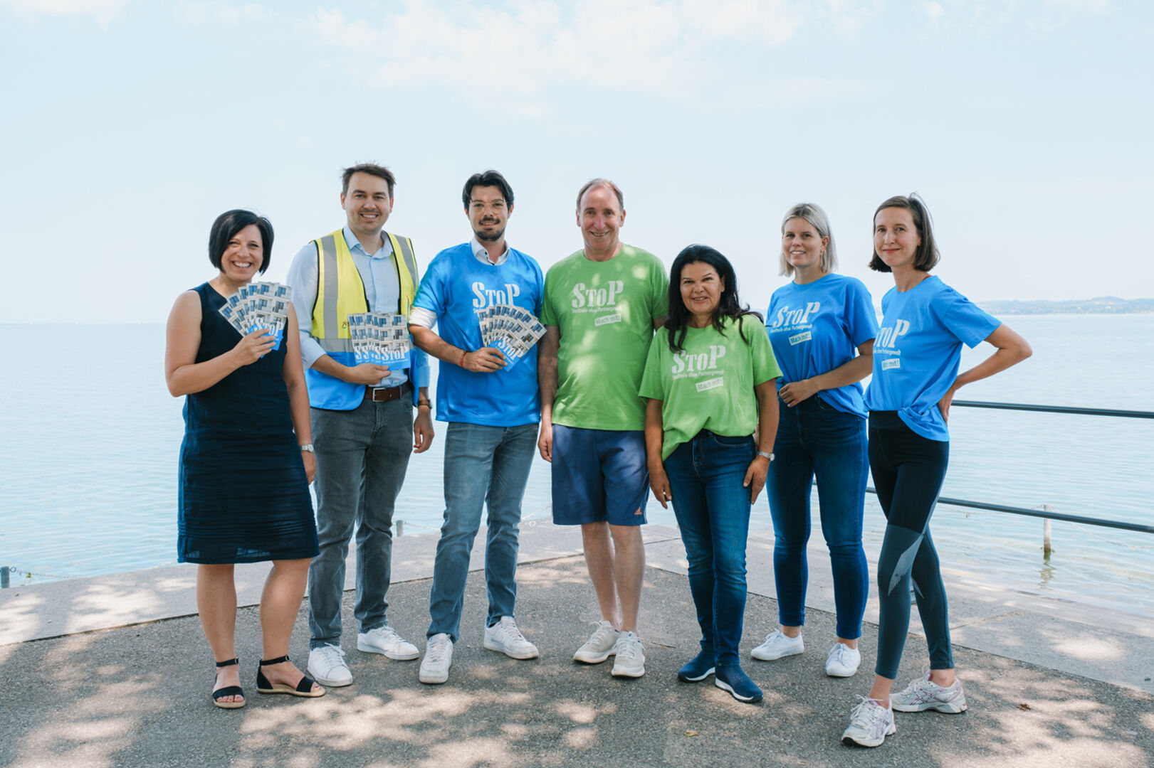 Eveline Mairer, Mathias Schabegger, Michael Felder, Johannes Rauch, Sandra Schoch, Julia Berchtold, Nikola Furtenbach