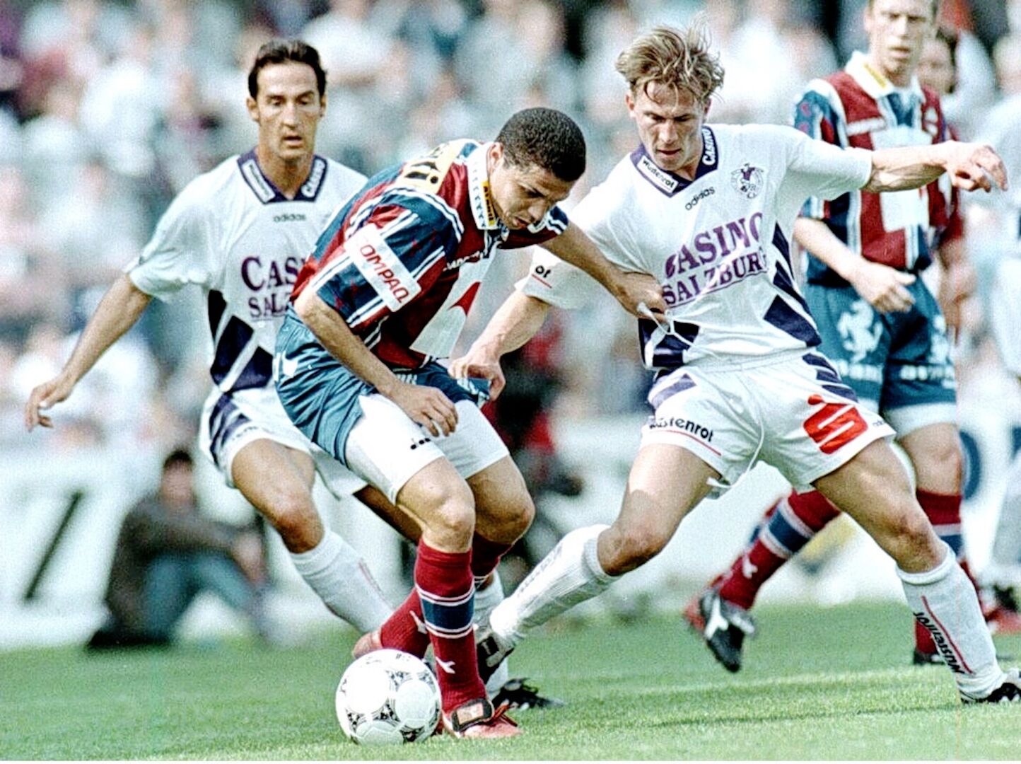 Gerhard Struber als Profispieler für Austria Salzburg