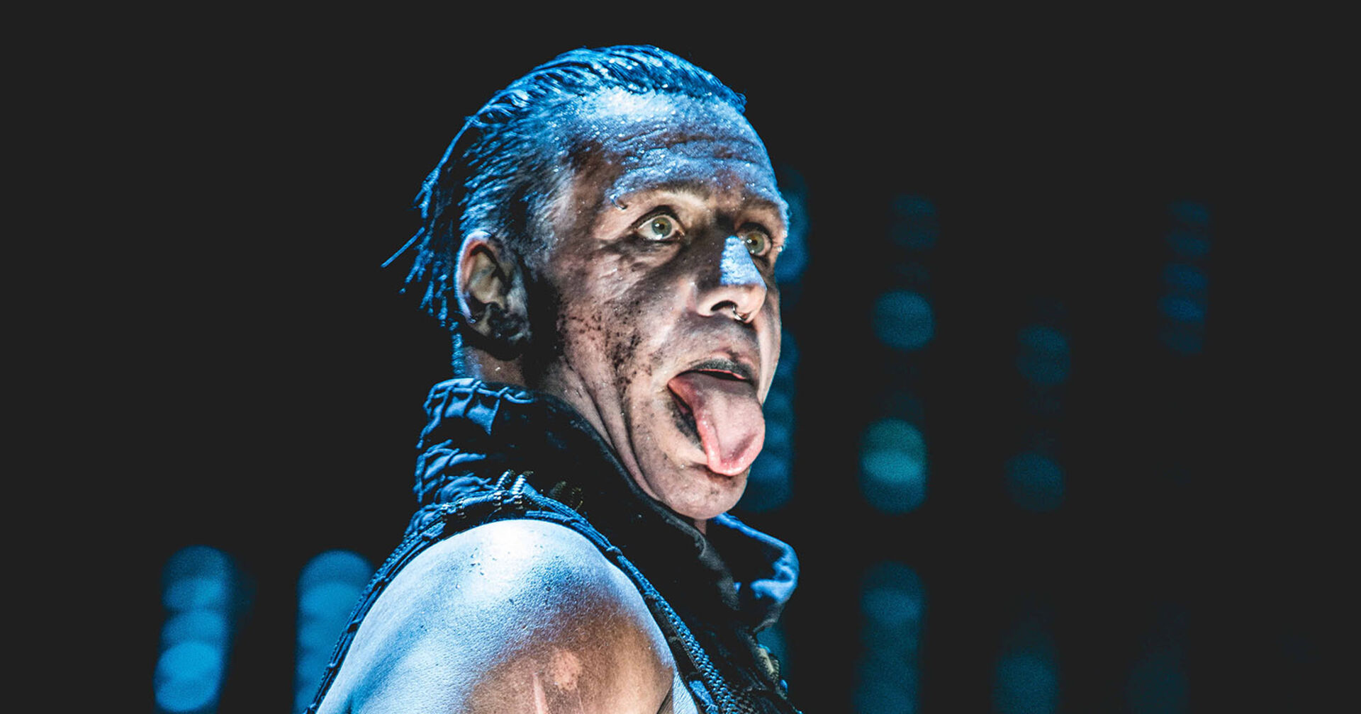 Rammstein-Sänger Till Lindemann bei einem Auftritt beim &quot;Gods of Metal&quot;-Festival