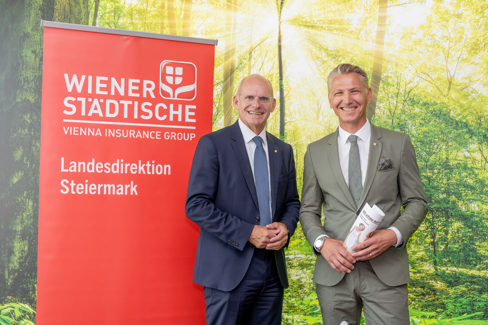 Generaldirektor Ralph Müller und Landesdirektor Michael Witsch