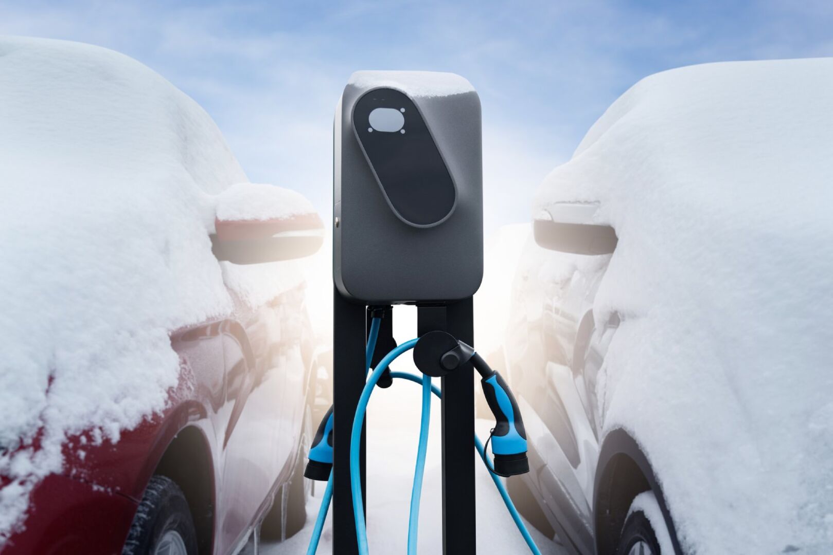 E-Auto im Winter | Credit: iStock.com/Scharfsinn86