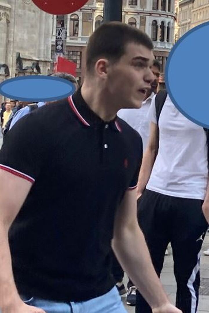 Fahndungsfoto des Verdächtigen.