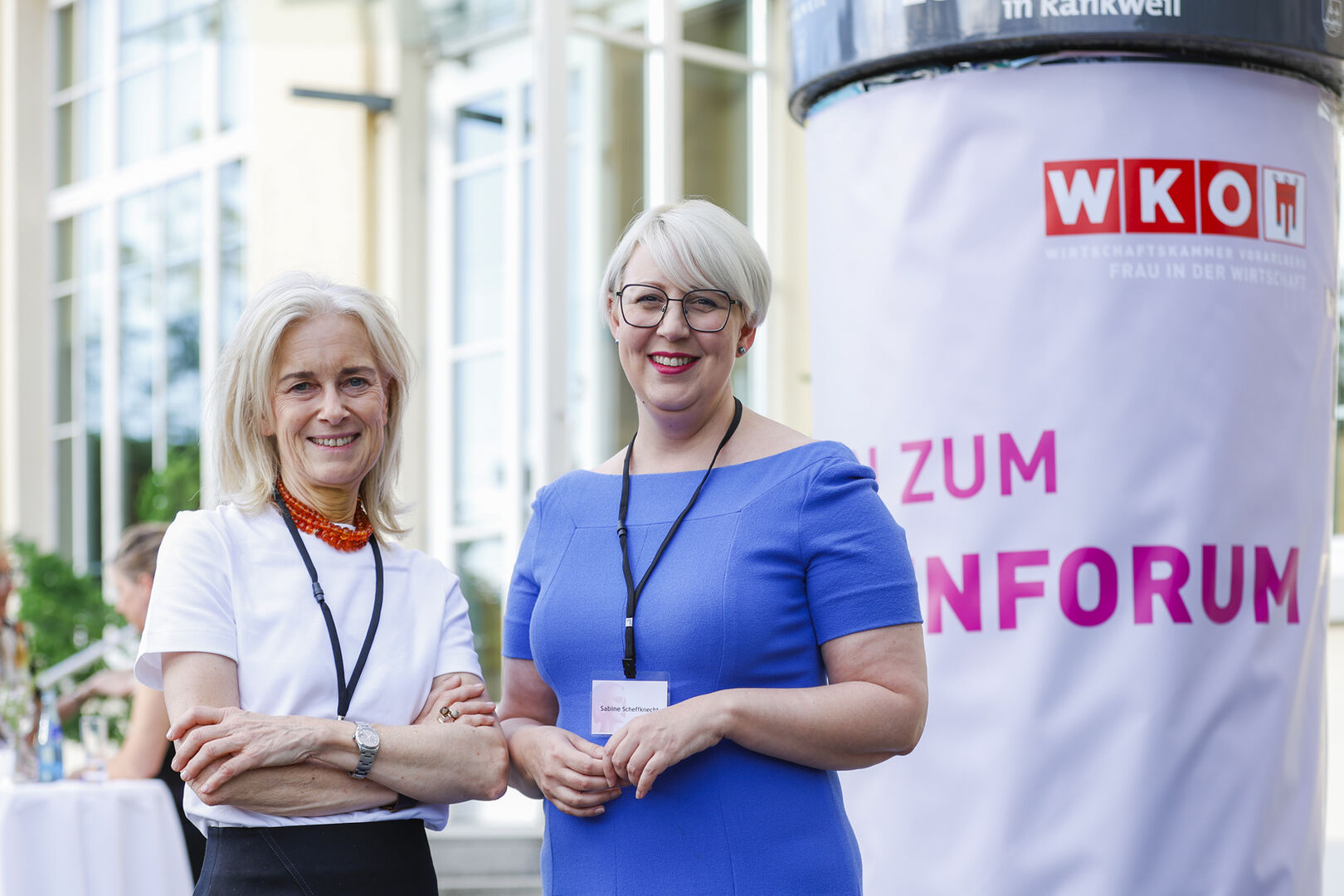 Martina Hladik (Room Service D`birn), LT Klubobfrau NEOS Sabine Scheffknecht