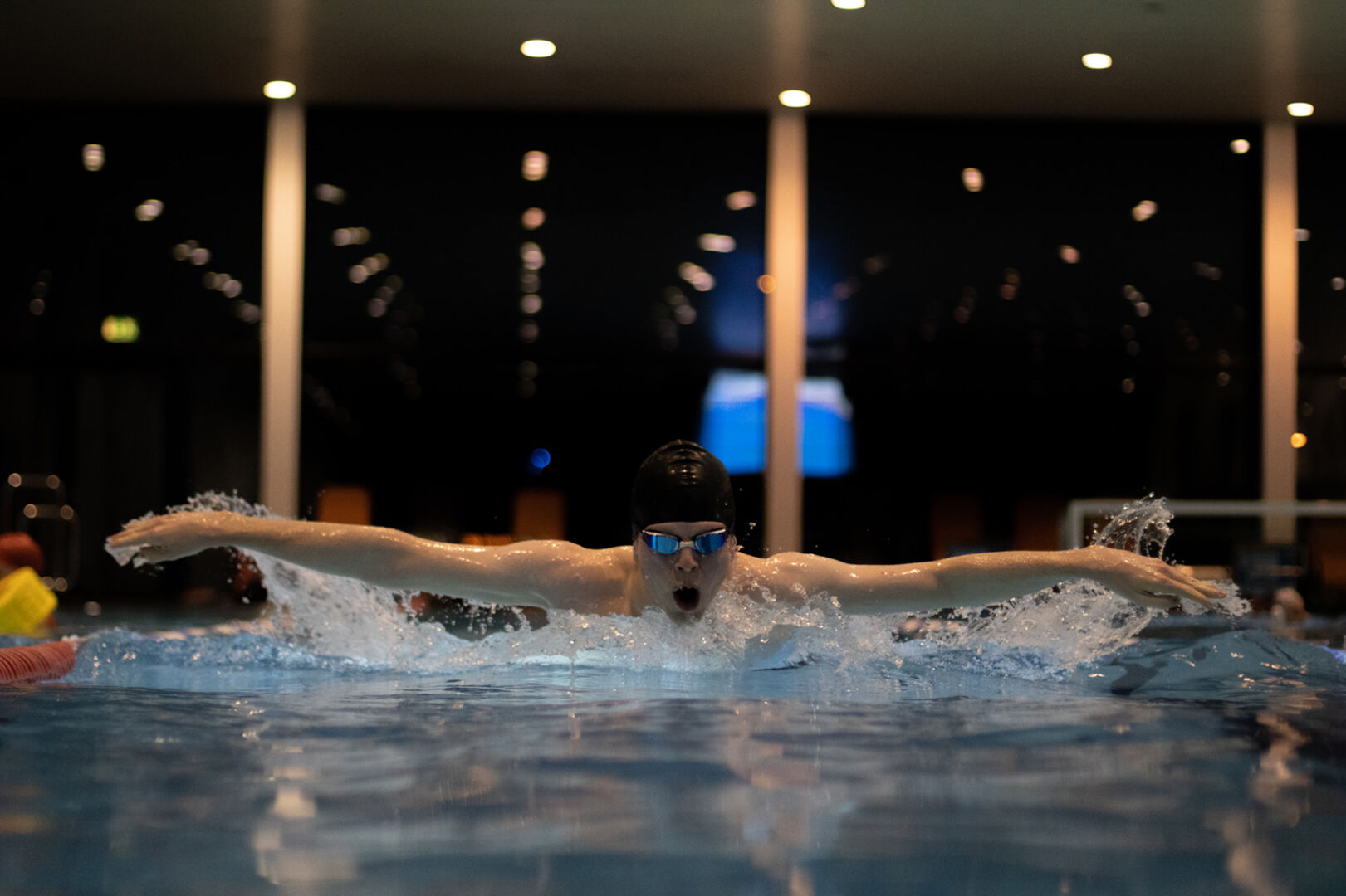 Schwimmvergnügen für alle im stadtbad Dornbirn.